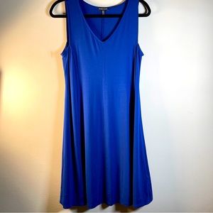 Eileen Fisher blue lounge dress size m